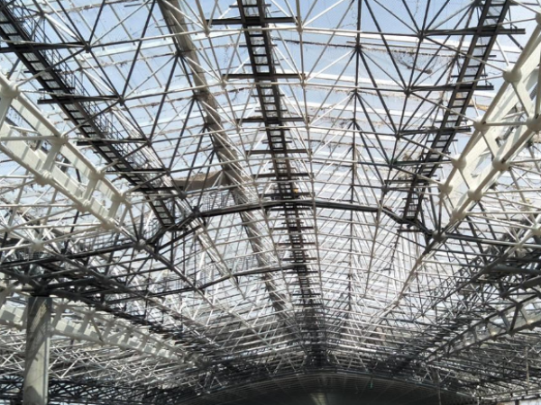 亳州收费站网架