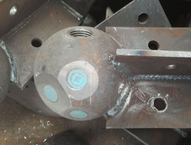 亳州螺栓球球塞，网架配件